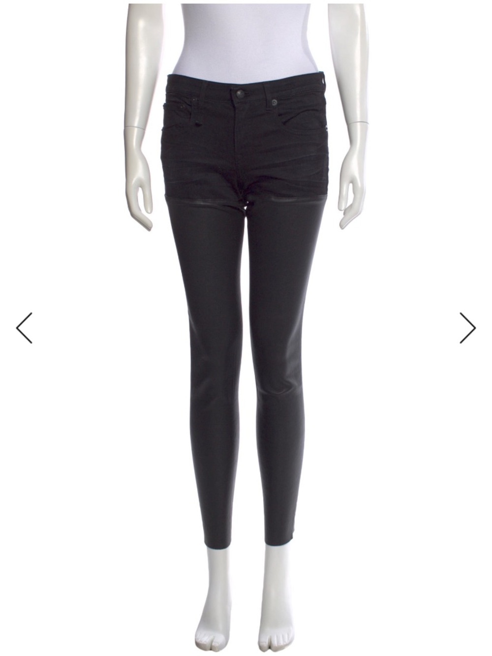 R13 Black Skinny Jeans